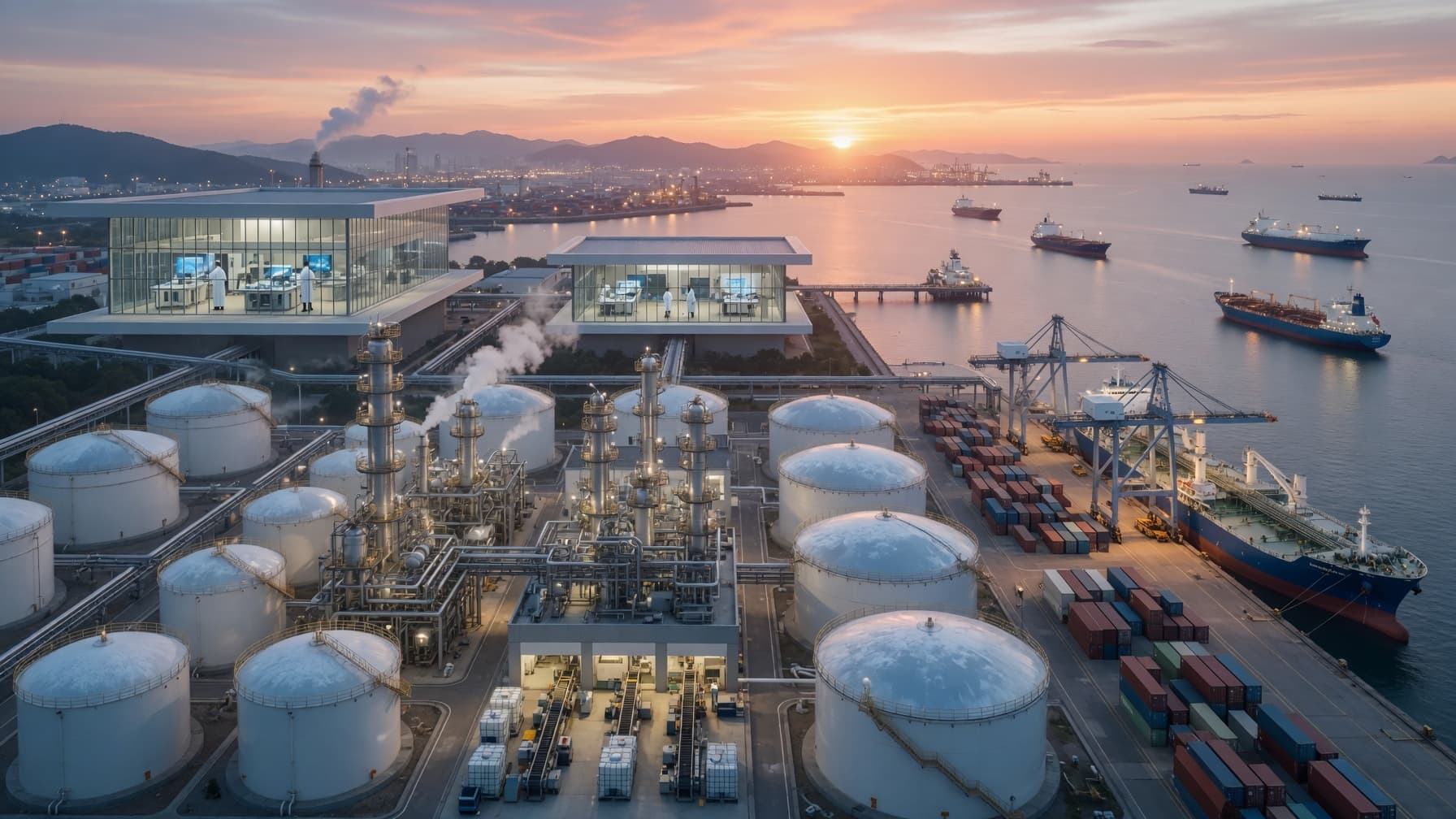 Wêreldwye vooruitsigte vir chemiese industrie 2026—2030
