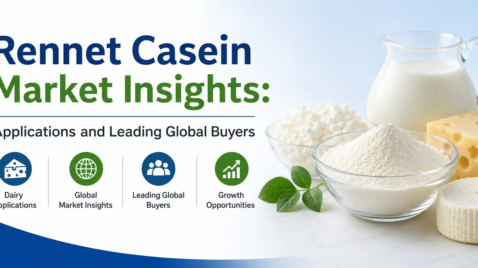 Rennet Casein Market Insights: toepassings en toonaangewende wêreldwye kopers