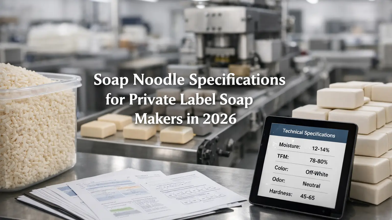 Soap Noodle Specifications for Private Label Soap Makers in 2026